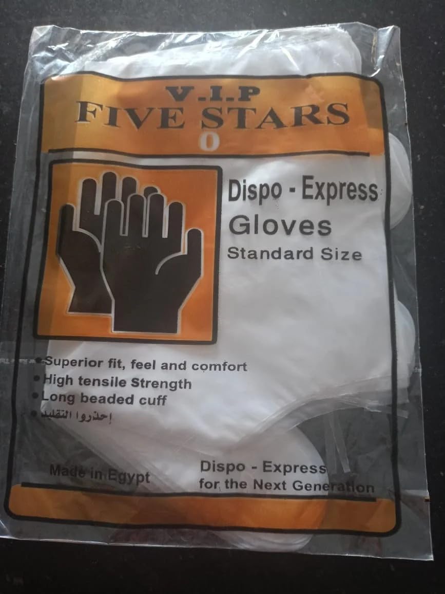 High Quality Clear Plastic Gloves - Special Offer:100 Bags in Bucket - Generic