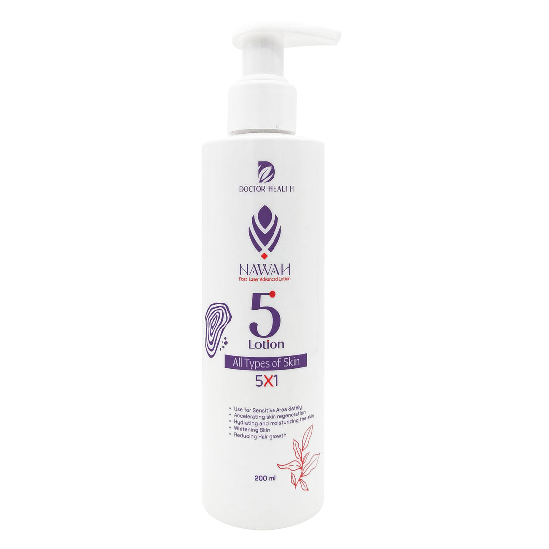NAWAH Post Laser Advanced Lotion 5 In 1-200 ml