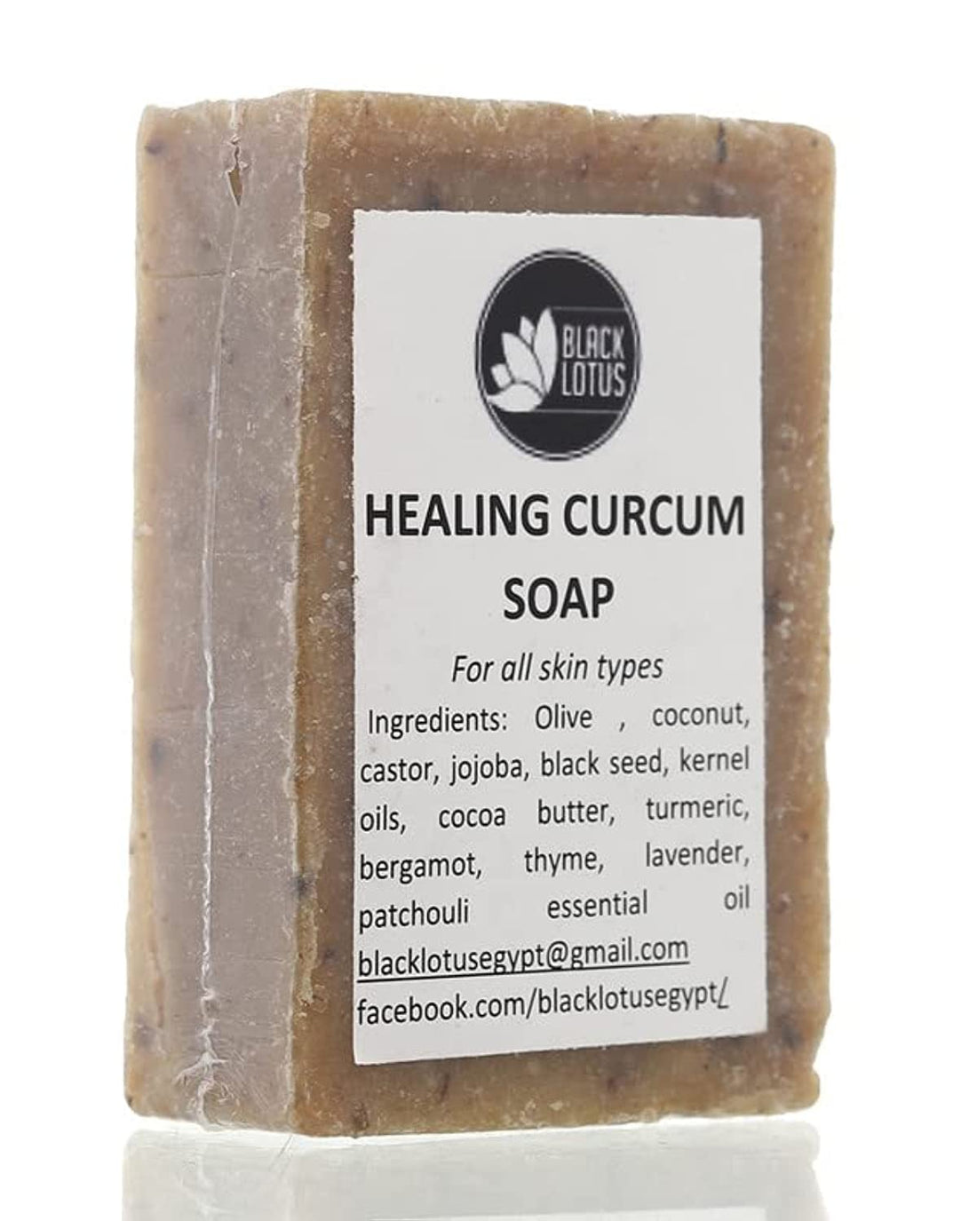 Black Lotus Healing Curcum Turmeric Soap Bar