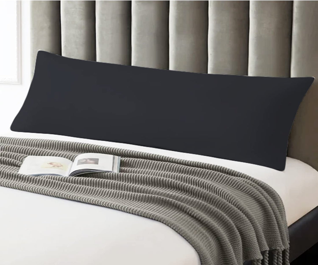Tigers Trade Lines Pillowcase size 160 and 120 * 45 cm from Catalogue (Black, 45cm*120cm for Single bed)