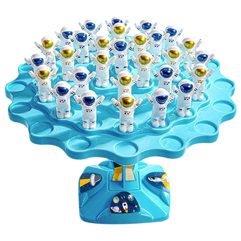 LYEAA Parent-Child Interaction Balance Match Game, Funny Educational Balance Tree Toy, Spaceman Balance Tree Game, Decompression for Leisure