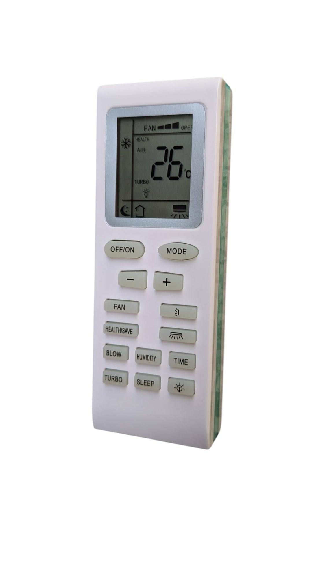 Air Conditioner Remote Compatible with Fresh Smart Air Conditioner .YB1F2/YB1FAF/YBOF/YB1A21 White