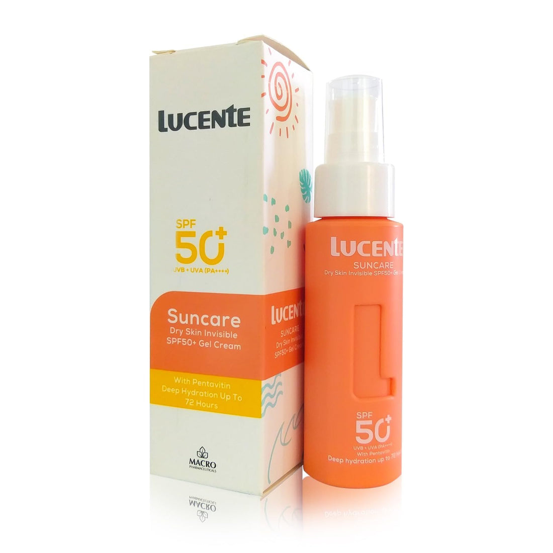 Lucente Macro Suncare Spf 50+ Gel Cream 50Ml