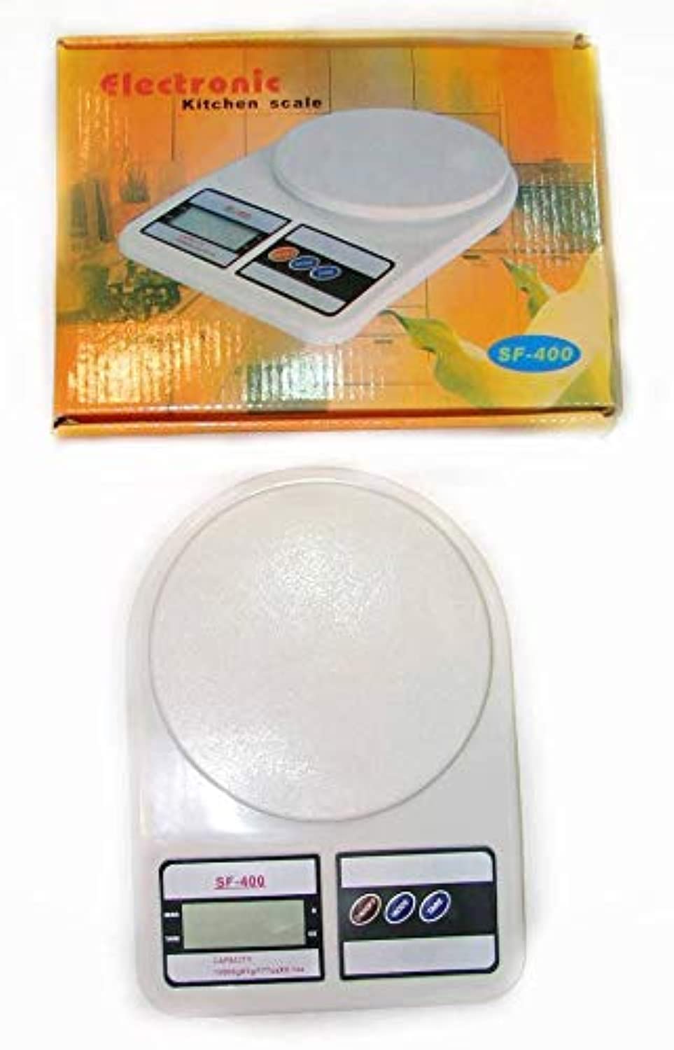Digital kitchen scale weighing 1g to 7kg