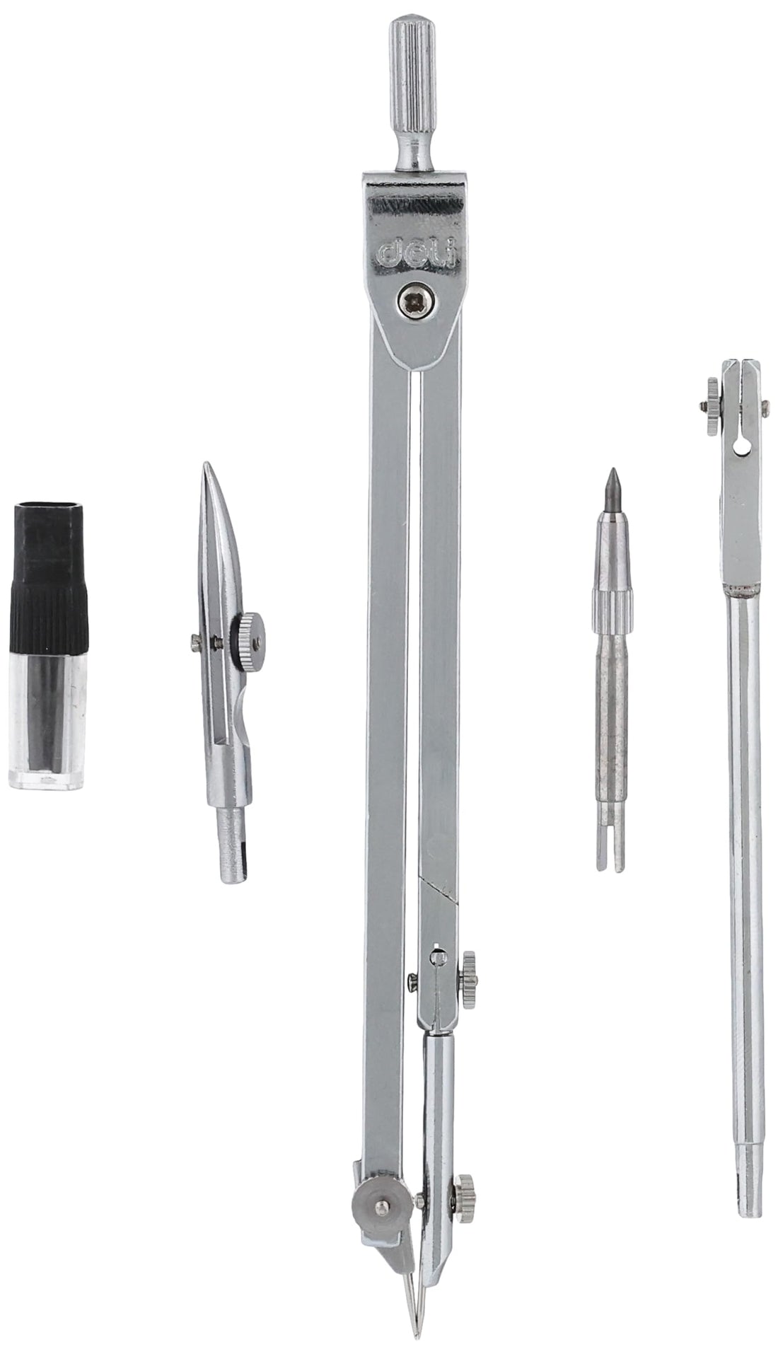 Deli geometry compass set 8604