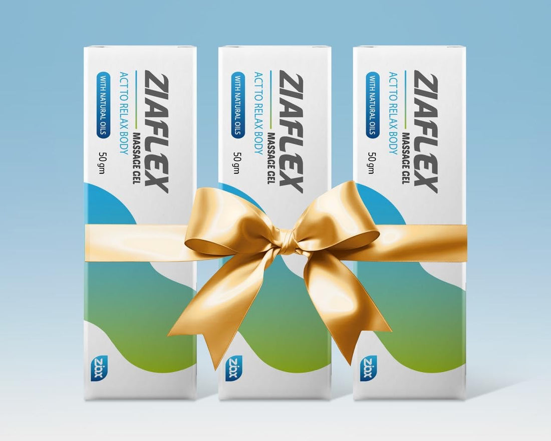 Ziaflex Massage Gel – Pack of 3 | Muscle Relaxing & Pain Relief