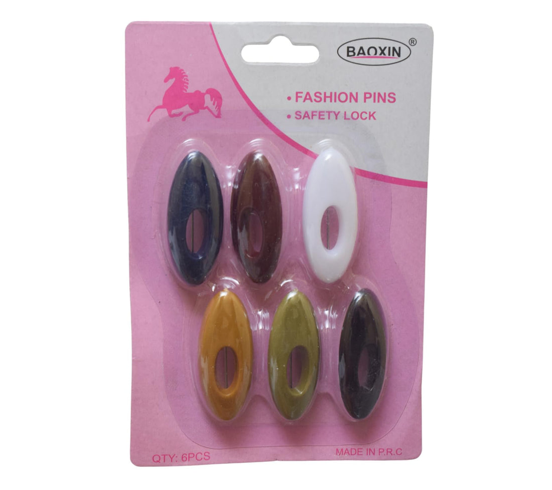Daphne 6-Piece Girls Hijab Pin - Multicolor