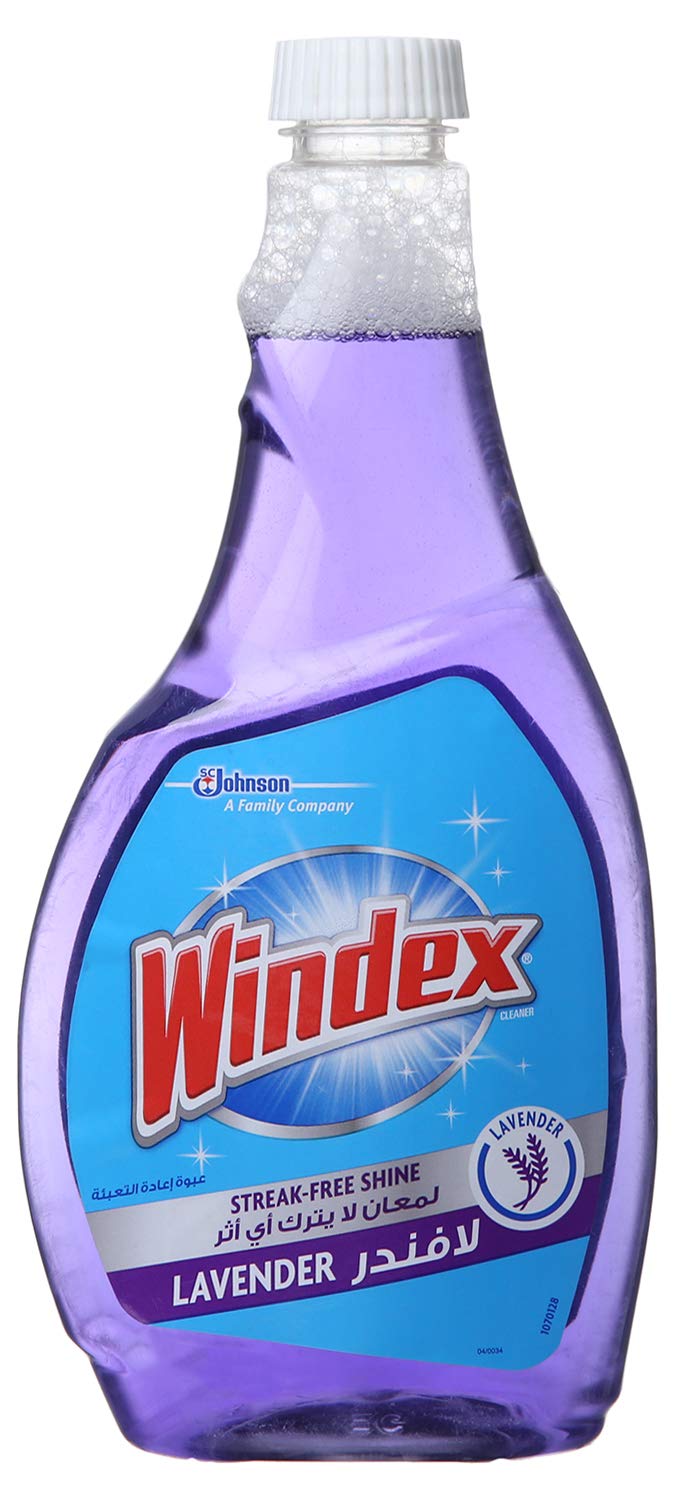Windex lavender refill glass cleaner - 500 ml