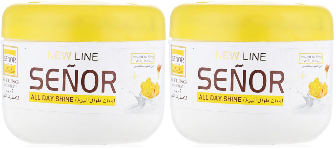 Senior Hair Styling Cream with Natural honey 200 g (Pack of 2)