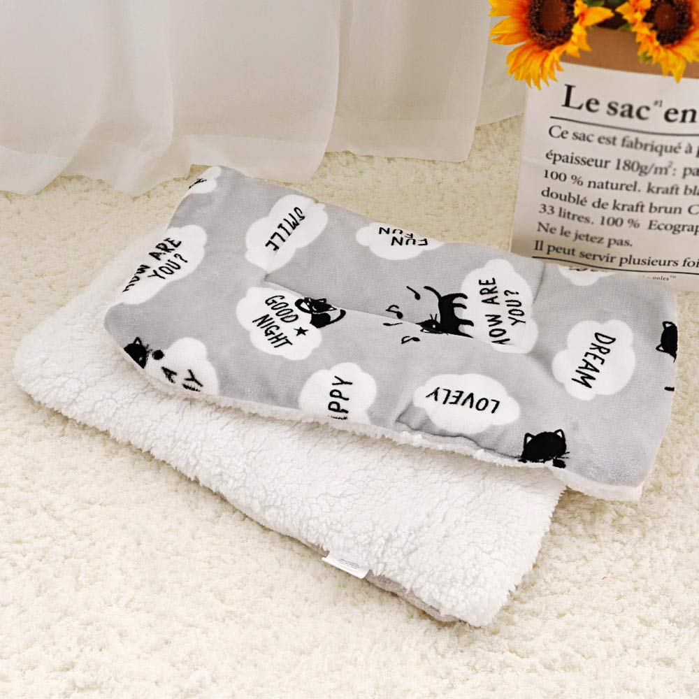 Moro Warm Dog Pet Mat Soft Printing Thickening Autumn And Winter Cat Dog Bed Cushion Blanket For Small Medium Dogs Large Cats-Grail