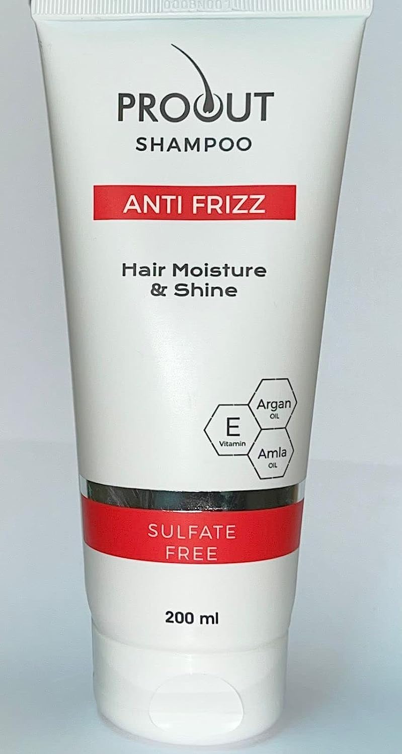 Proout Hair Moisture and Shine Anti Frizz Sulfate Free Shampoo