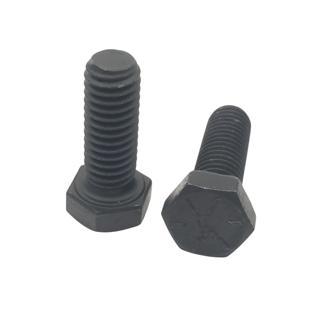 5pcs Steel Bolts M9 x 65mm – Black – Head Size 14mm – Hex Bolts for Joists and Industrial Applications – High Tensile Resistance