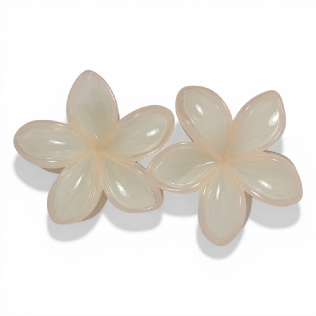 Catch Up Flower Hair Clip for Women and Girls Elegant Floral Barrette Strong Hold Non Slip Hair Clip Cute Flower Hair Accessory for Ponytail Half Up Styles Daily Wear and Events