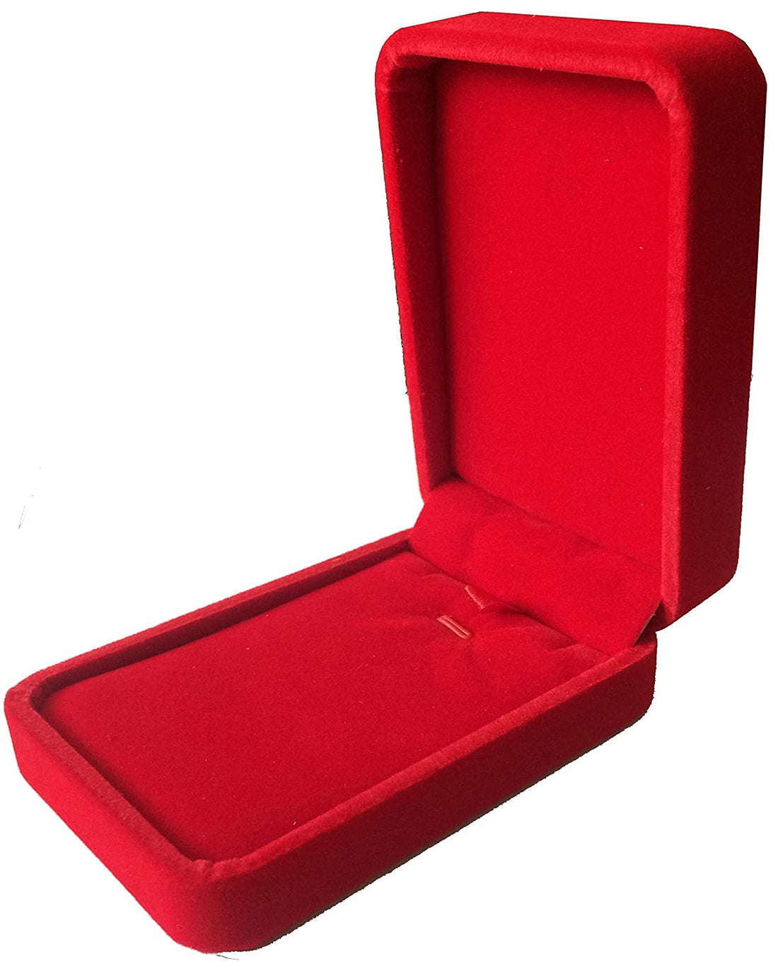 Velvet Jewelry Box (Red, 10 X 7 X 3.5cm)