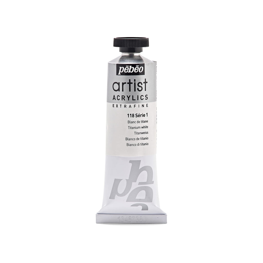 Pebeo 37 ml Artist Acrylics, Titanium White