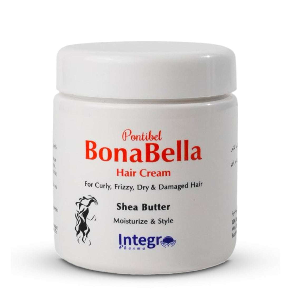 BonaBella Shea Butter Hair Styling Cream 200ml