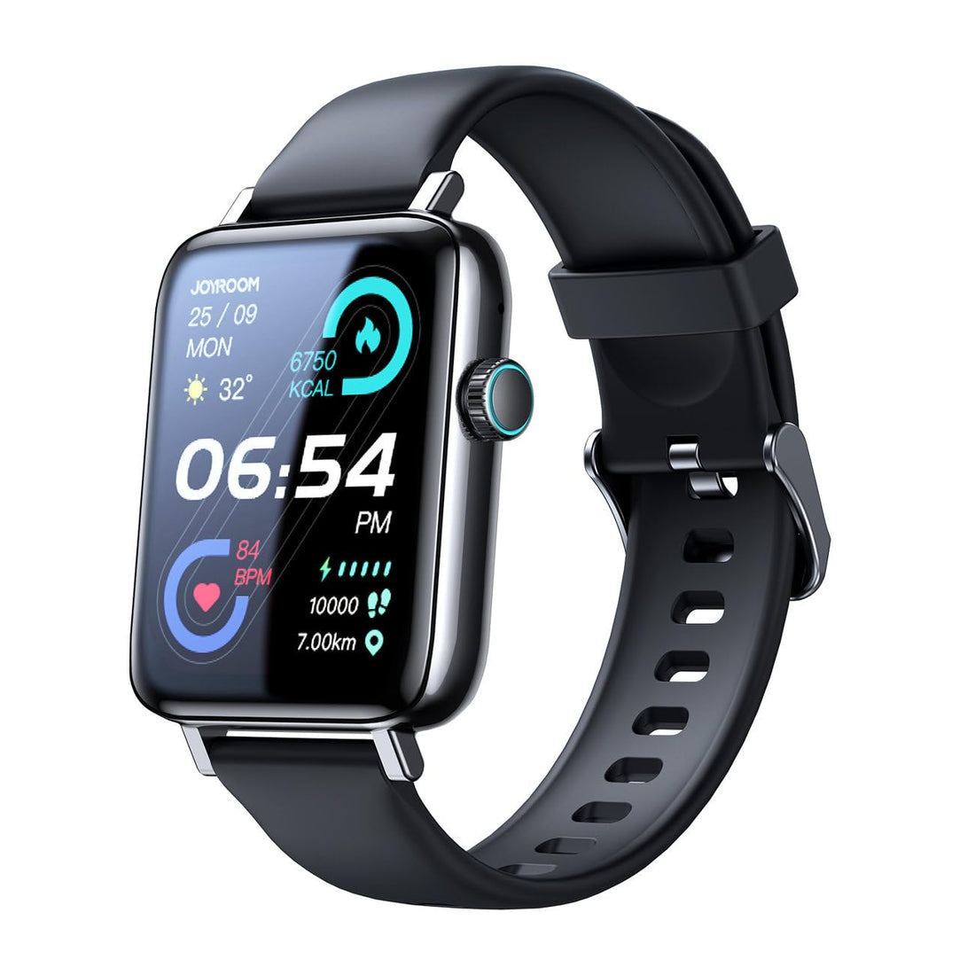 Joyroom JR-FT5 Fit-Life series Waterproof IP68 Smartwatch With Answer/Make Call - Black