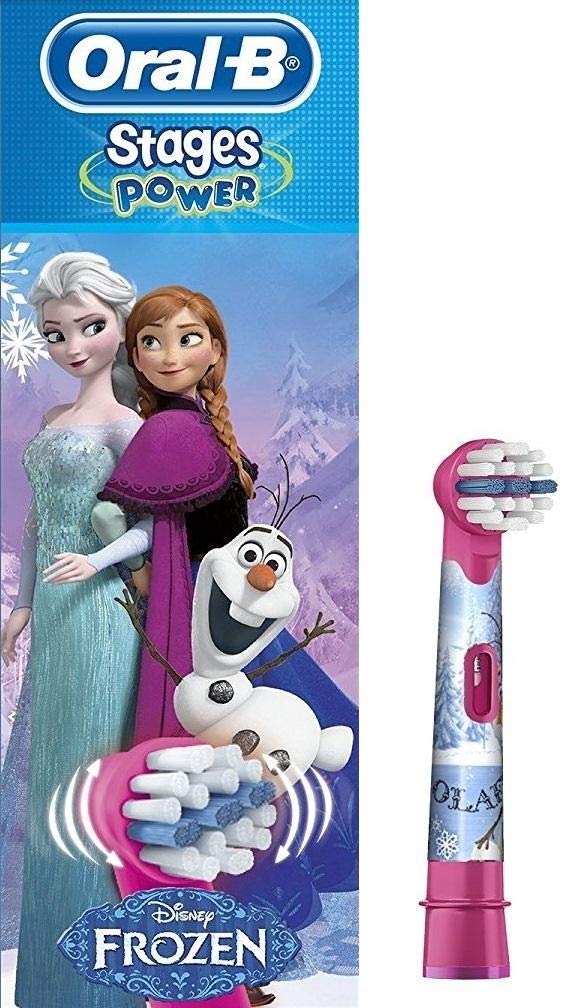 Oral-B Stages Kids Frozen Replacement Toothbrush Heads Powered by Braun - Pack of 1