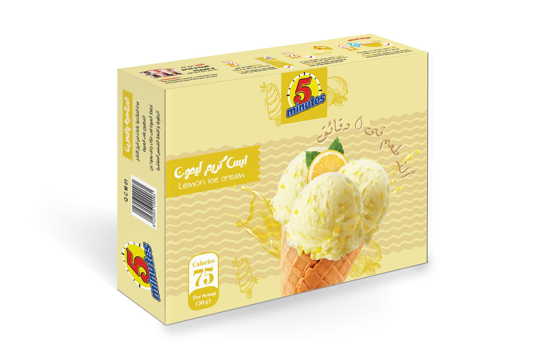 5 Minutes lemon ice cream powder 75 gm