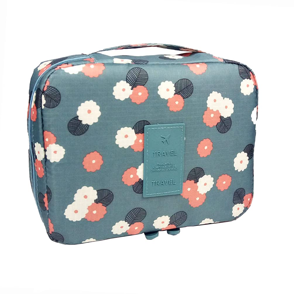 Travel Cosmetic Bag Printed Multifunction Portable Toiletry Bag Cosmetic Makeup Pouch Case Organizer Bathroom Storage Bag for Travel for Women Girls