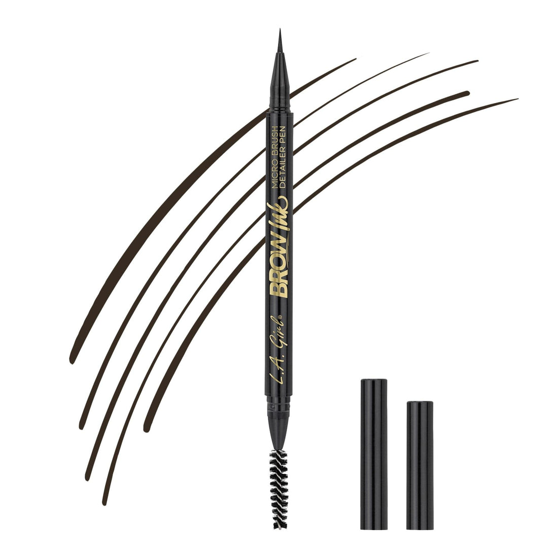 L.A Girl Brow Ink Micro Brush Detailer Pen GBP346 Dark Brown