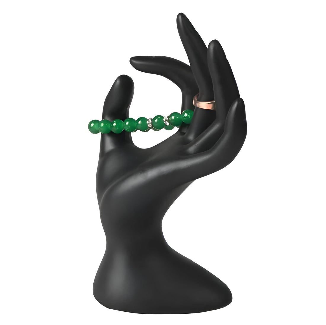 Mannequin Jewelry Holder - Elegant neck and hand display stand crafted to elevate the presentation of delicate necklaces and bracelets with grace. (Model 2)