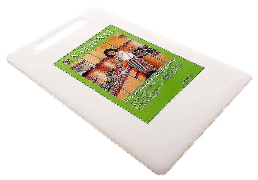 Fuhua Plastic Rectangular Professional Cutting Board 43 X 28 Cm - White
