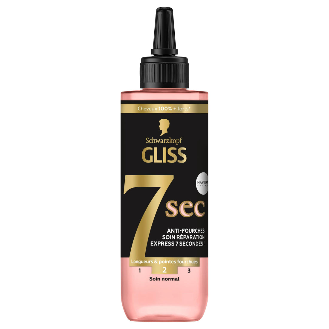 Schwarzkopf - Gliss – Express Repair Treatment 7 Seconds – SOS Lengths and Split Ends – Flexibility and Shine – Ionic Complex and Grape Seed Oil – 200 ml