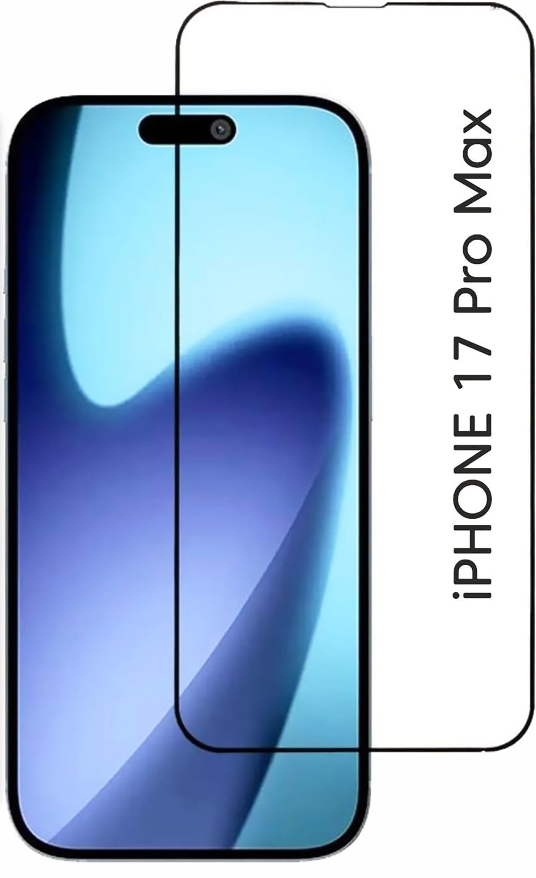 Mobile Msgic 3D 9H Curved Edge to Edge Tempered Glass - Full Coverage Clear Screen Protector for iPhone 17 Pro Max (1)