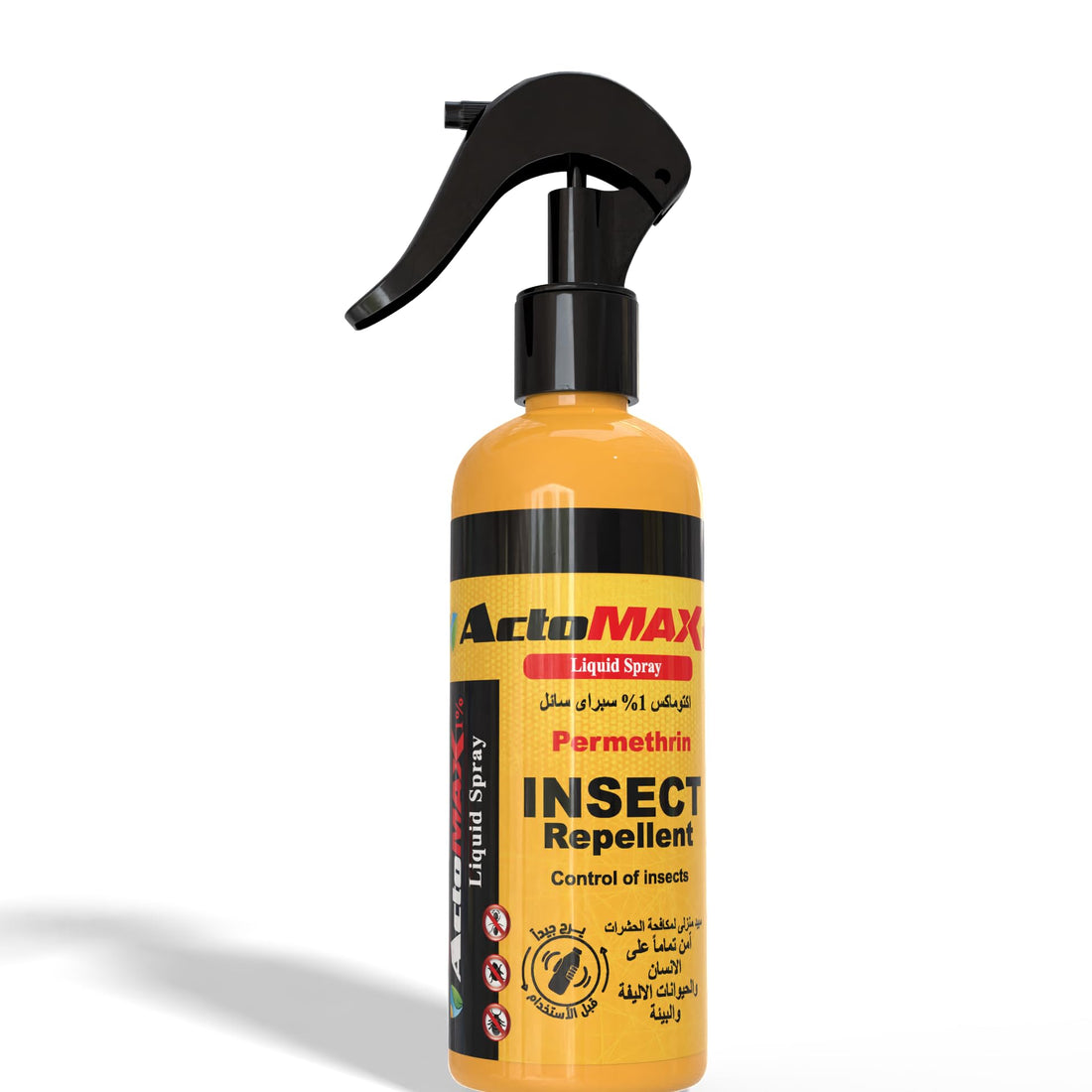 Permethrin Insect Repellent – alternative to Ectomethrin - Safe for humans | Kills Ants, Bugs, Fleas & Ticks | Long-Lasting Protection with Fresh Scent | derived from the Chrysanthemum -500ml