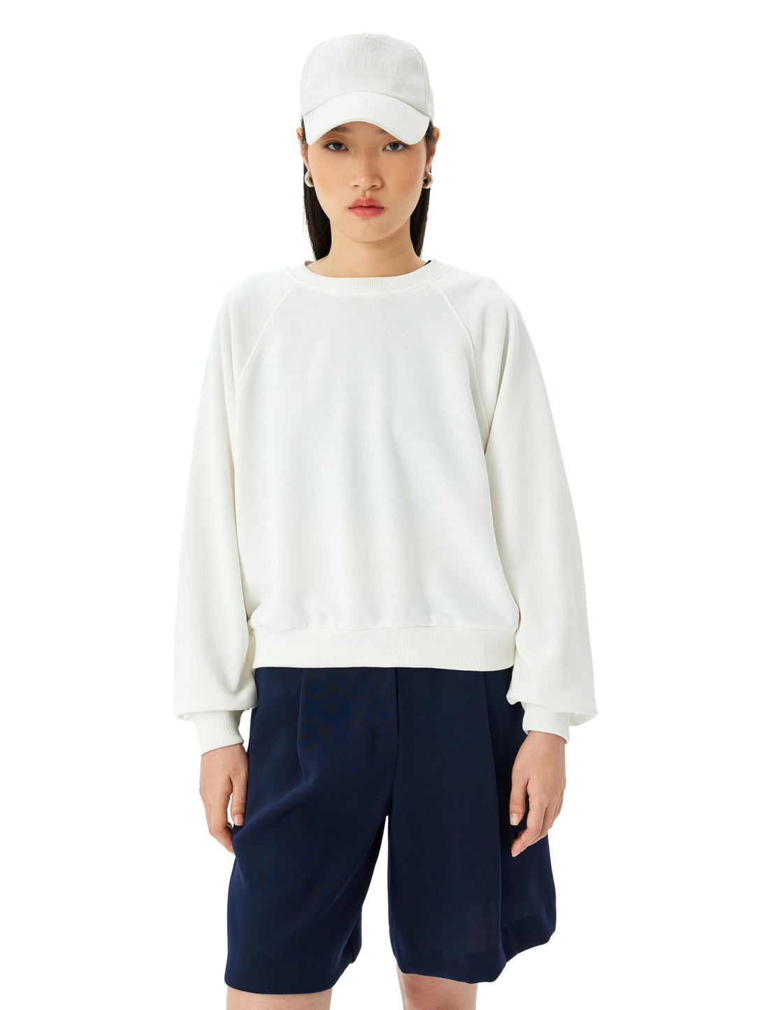 KOTON womens Oversized Sweatshirt Sweatshirt