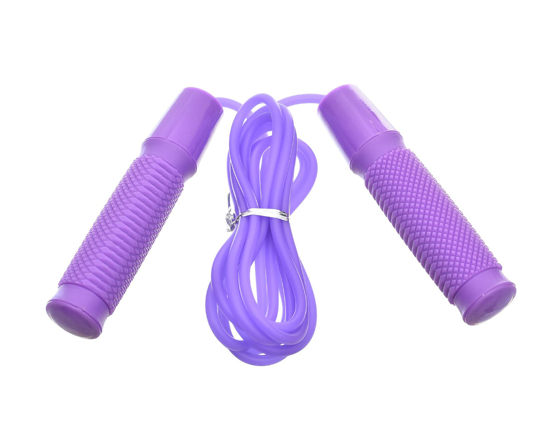 IP-10003 Jump Rope Comfortable Handle to Hold Adjustable Skipping Rope, Ideal for Body Gym Fitness for beginners kids and adult,Endless Hours Of Entertainment - Multi Color