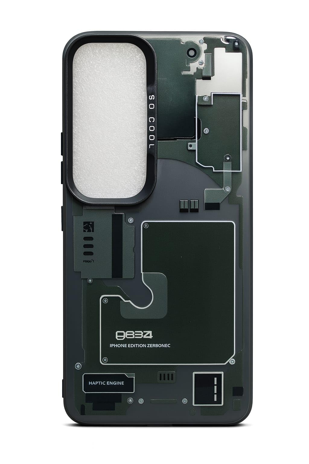 case SO COOL for REALME C75 Military Grade Drop Protection, aWireless charging design. It does not support Wireless charging Protective Shockproof Translucent Slim Phone (2)