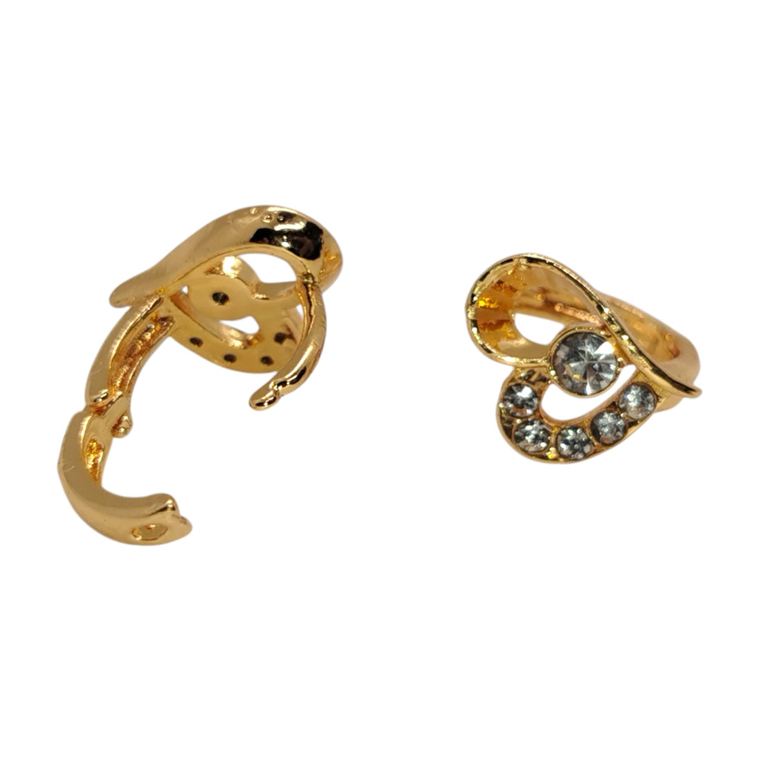 Gold Tikka Earrings Chinese Gold - Elegant Design and Suitable for Occasions and Evening - High Quality - Fashion and Durable Design - GOLD39