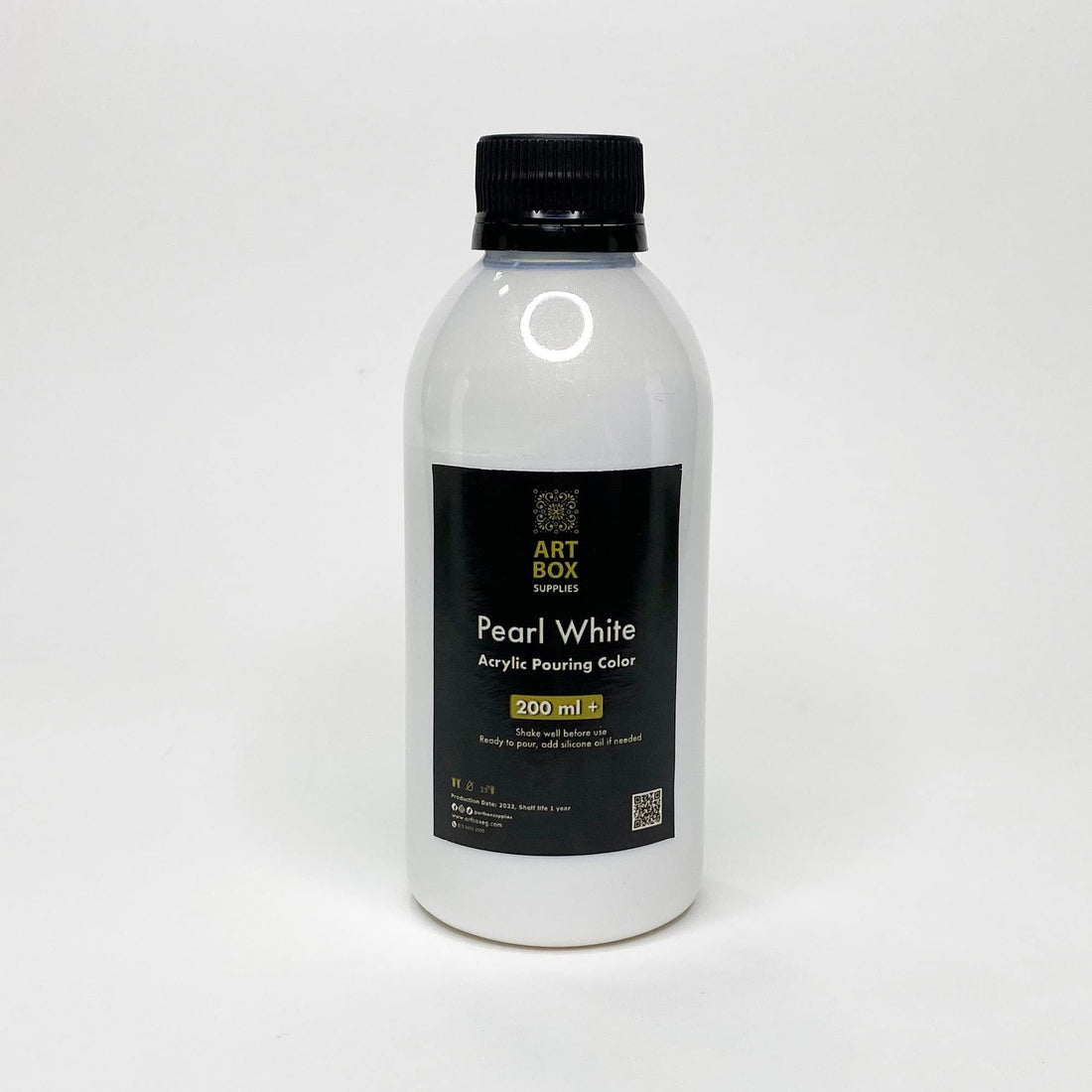 Pearl Acrylic Pouring Color - Pearl White - 200 Ml