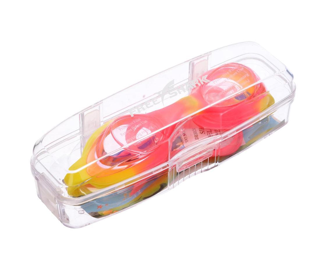 1302 High Quality Swimming Goggles For All Ages & Genders, Fog & Water Resistant - Multi Color