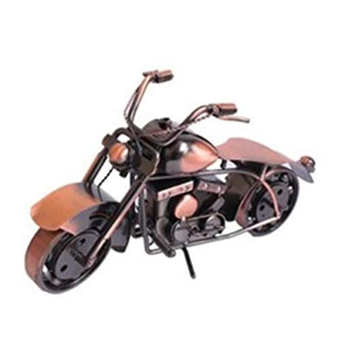 Metal sculpture - Retro Classic Handmade Iron Motorcycle metal art decor