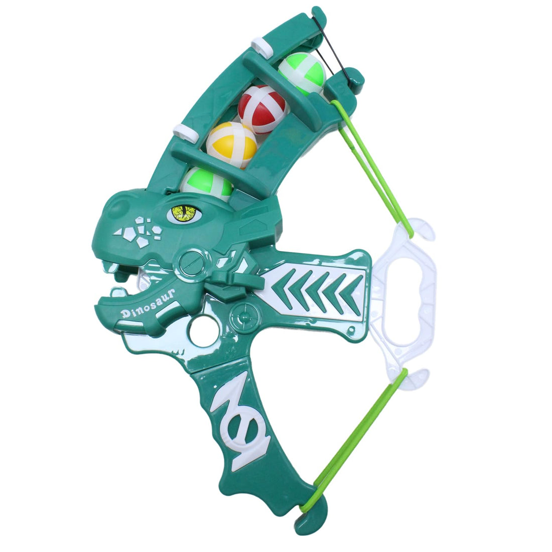 Dinosaur Starch Cannon Blaster Toy – Soft Foam Shooting Dino Launcher – For Kids Ages 3+ – Indoor and Outdoor Play