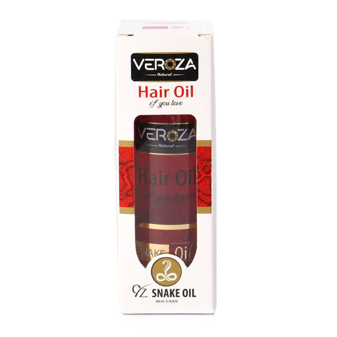 Veroza Hair Oil with Snake Oil 200 ml