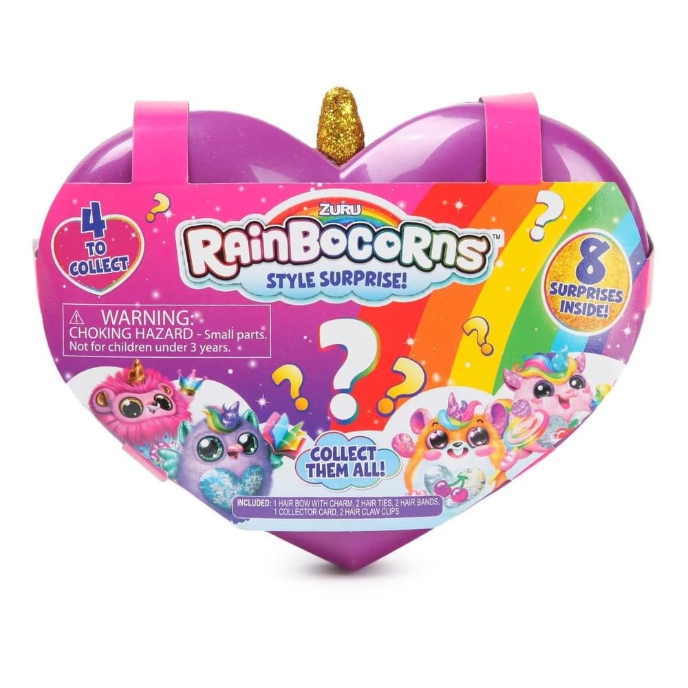 RAINBOCORNS STYLE SURPRISE HEART CASE IN CDU PK24