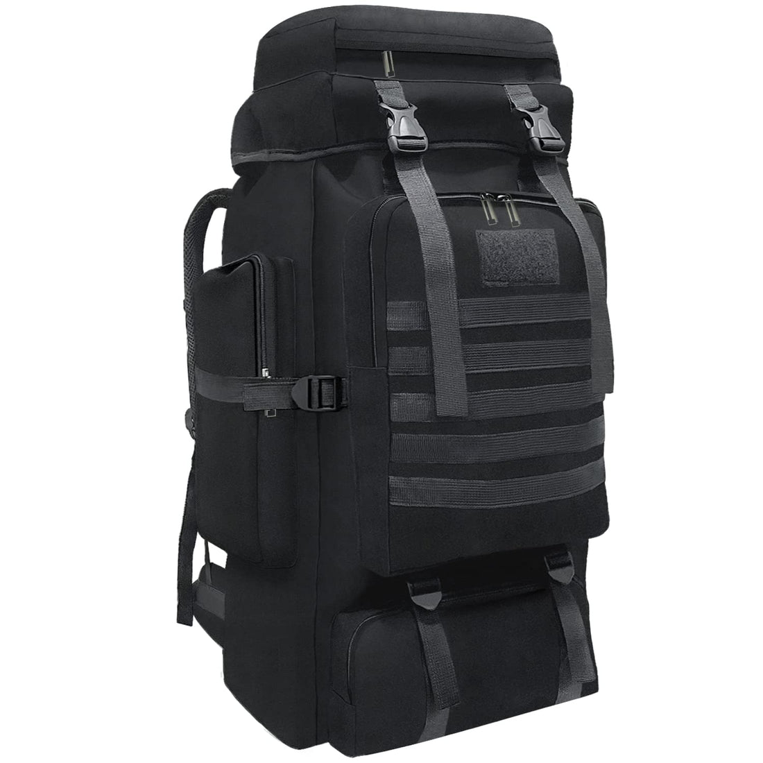 80L Hiking Camping Backpack Travel MOLLE Rucksack Tactical Daypack Water Resistant Large Capacity Outdoor Backpack