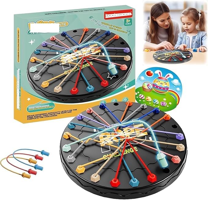 Challenge Board Game for Kids, Multiple Difficulty Levels, Ages 3+