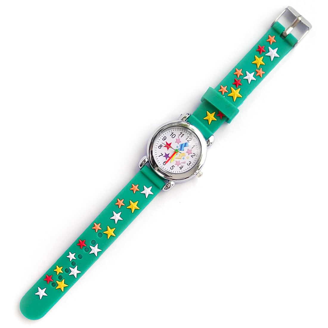Boys Wrist Watches - Soft Flexible Silicone Strap - Analog Dial Three Hand - Kids Youth Watch Boys & Girls Children Watches Cartoon Characters Superhero