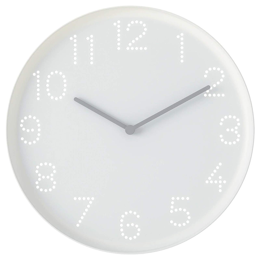 Wall Clock,White,25 cm (9 ¾ inch),Aesthetics Adds an Inherently Distinctive Style,Simply,The Finest timepieces,wallclock