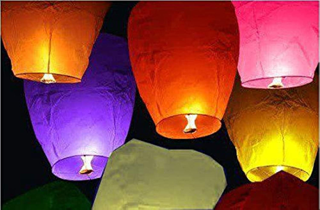 Wonka LUMSING Paper Fire Sky Lantern (7 Pieces)