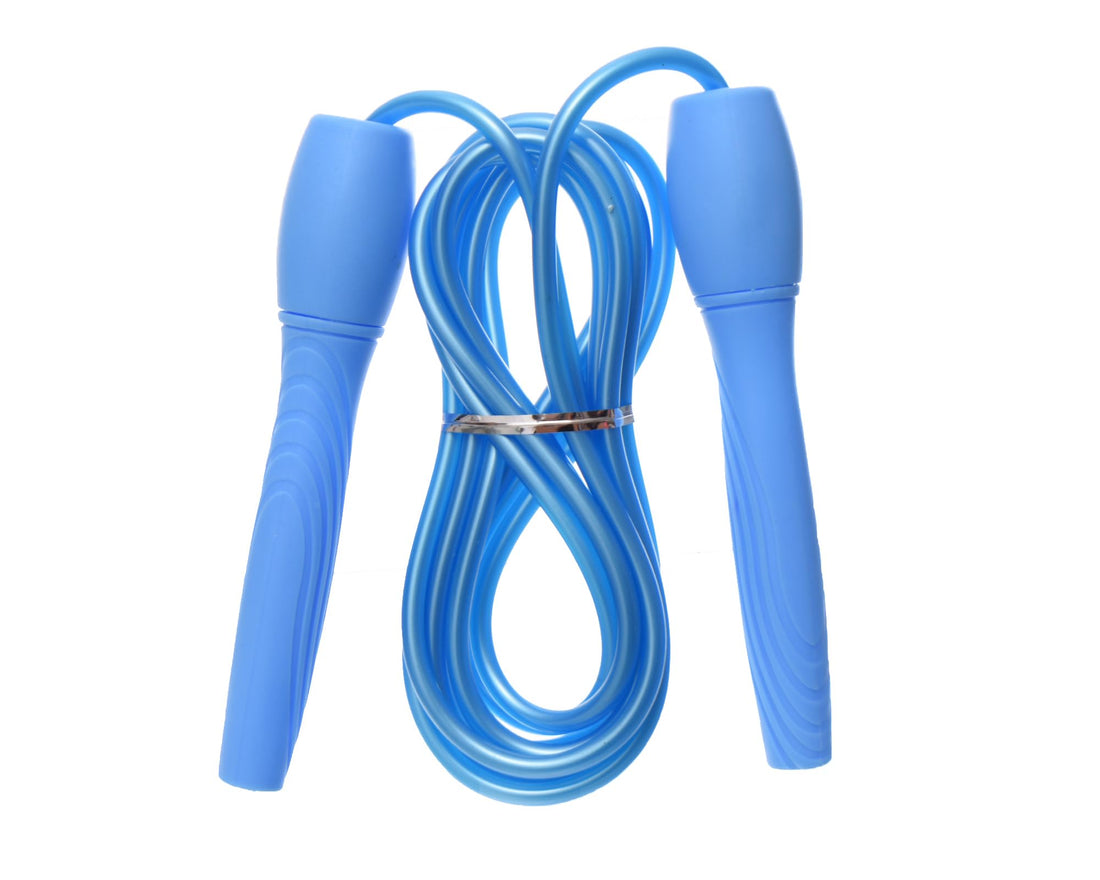 Jump Rope For Fitness With 2.8M Length For Unisex, Aims To Enhance Athletic Performance With Precision-Engineered Features - Baby Blue