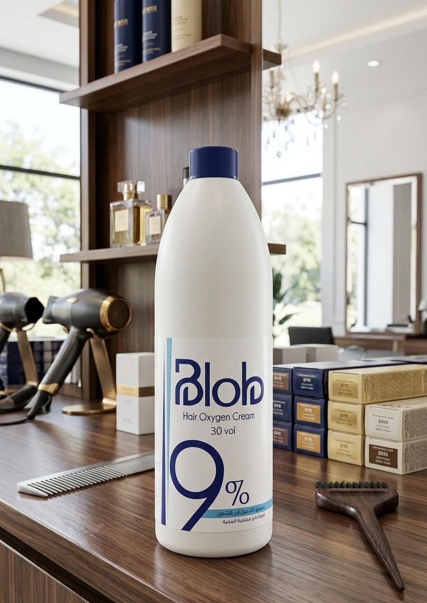 Professional Hair Bleaching Powder for Face, Body, Hair, Brightening Up to 7 Shades, Full Bleaching, 1:2 Mixing Ratio with Oxygen (Oxygen Cream 30)