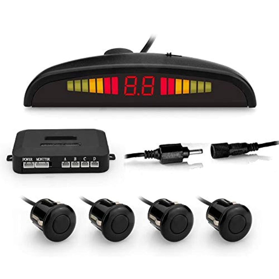 Parking kit for all kinds of cars with driving screen