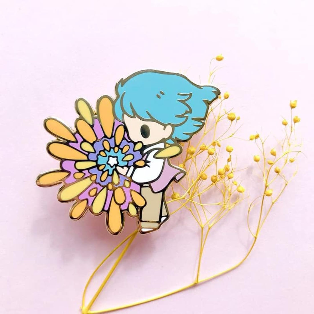 Japanese Anime ghibli Sophie howl Pins Cosplay Brooch Clothes Hat Backpack Lapel Badges 2