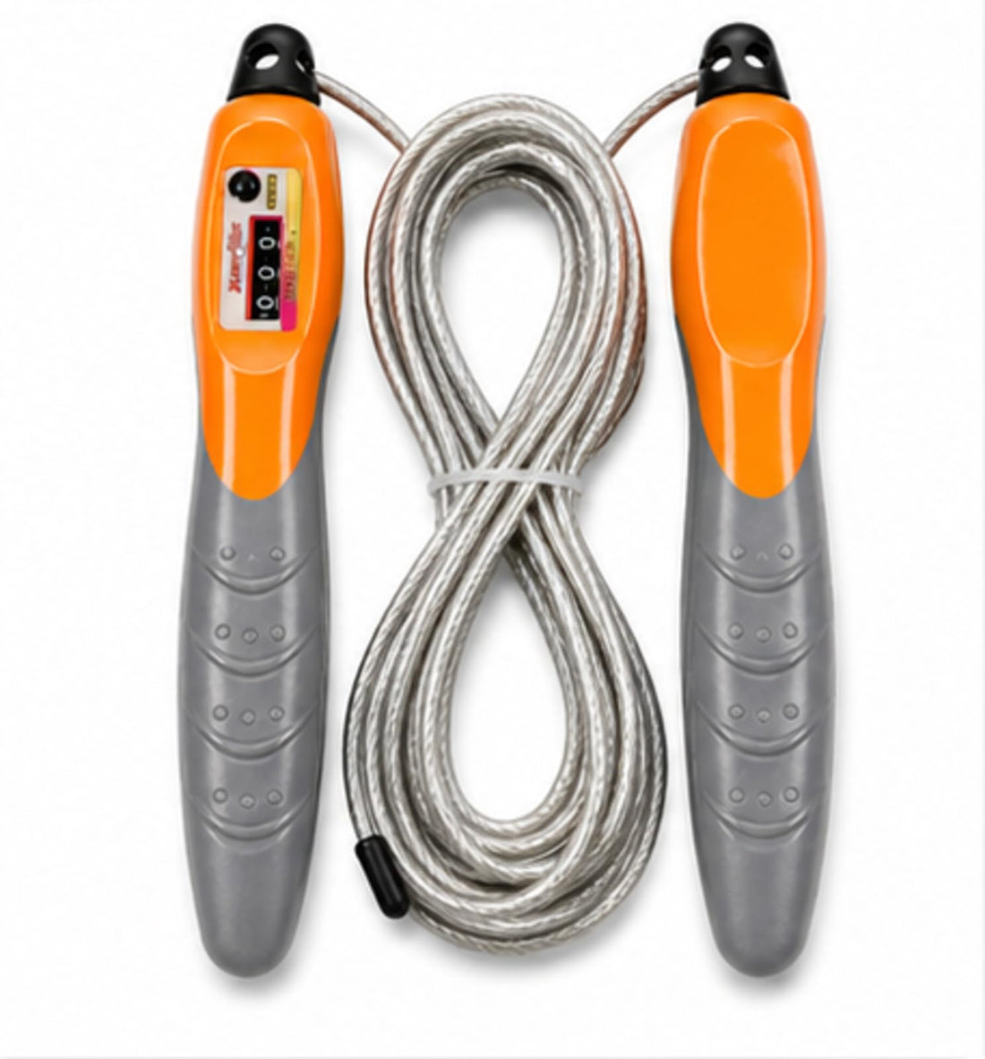 Jump Rope with Counter, Adjustable Speed Skipping Rope, Steel Cable Fitness Rope with Non-Slip Handles for Cardio, Weight Loss & Home Workout.